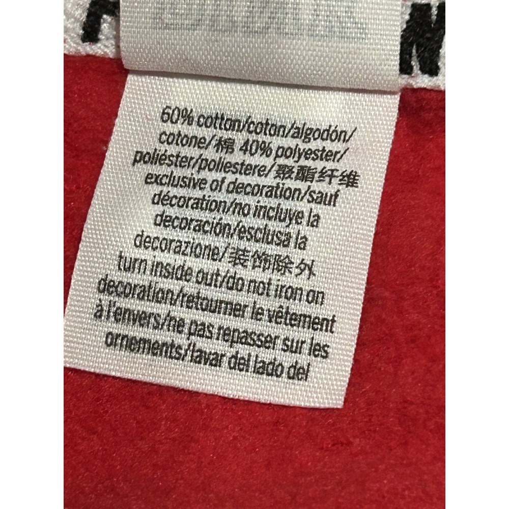 Victoria's Secret Pink Campus Lace-up Pullover Holiday Red Pepper Logo SMALL - Picture 9 of 9